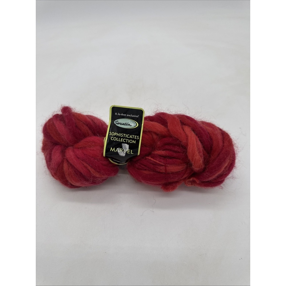 Sensations Sophisticates Collection Marvel Cinnamon 100% Wool Chunky New